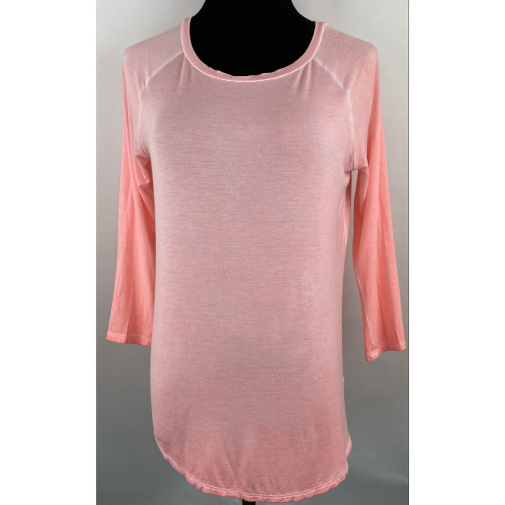 American Eagle Womens Stretch Tie Dye Top Shirt High Low Size Small